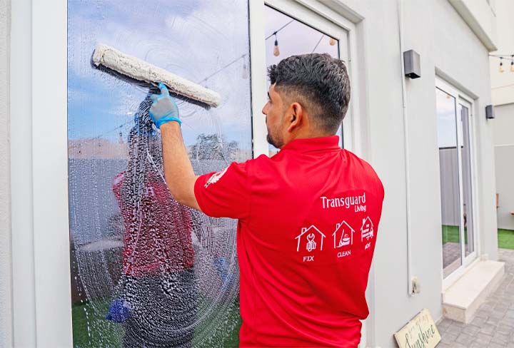 Home Window cleaning by Transguard Living